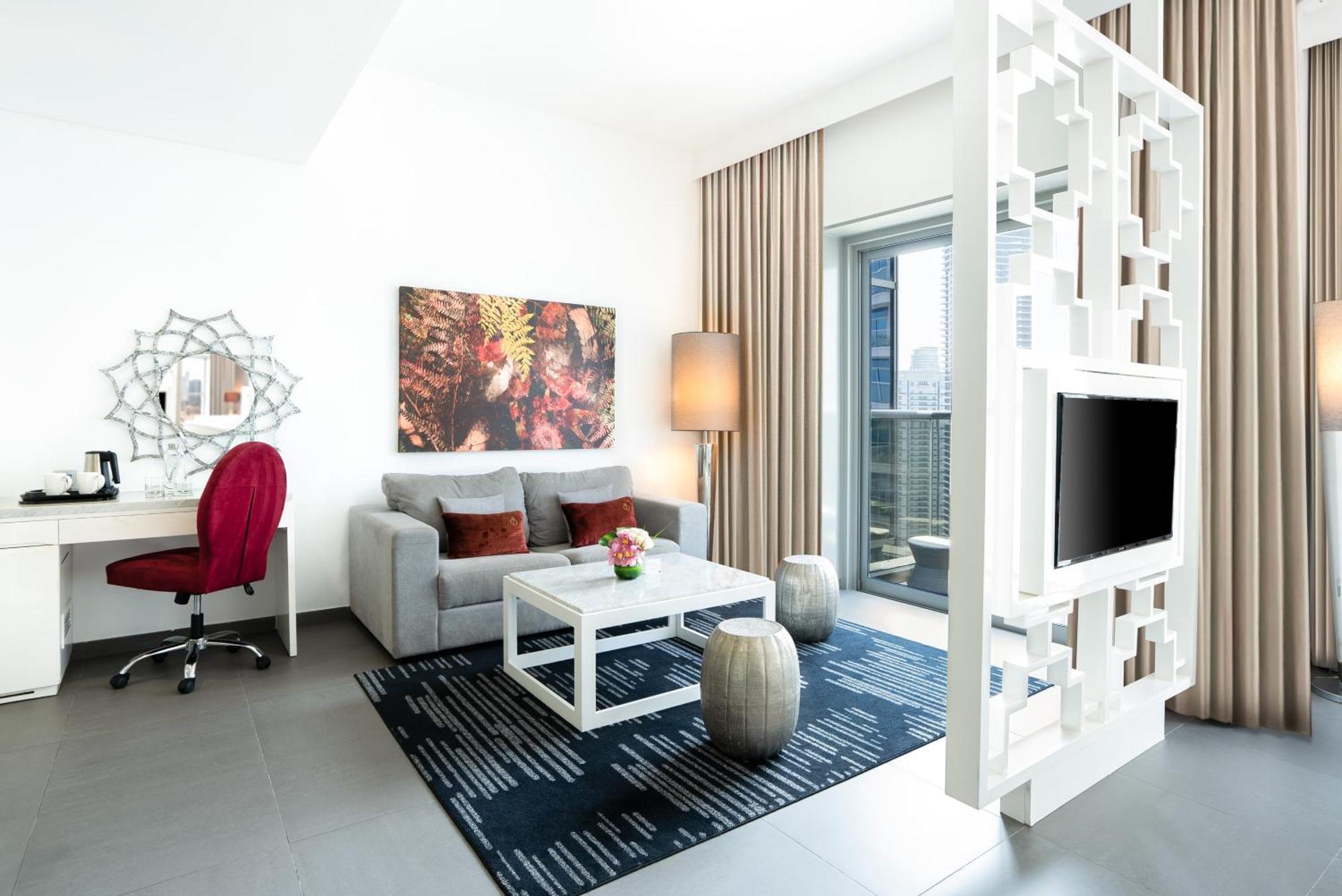 Hotel The First Collection Dubai Marina Esterno foto A room at the hotel